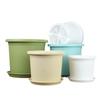Vaso de Galão Quatro Estações Vaso de Flores para Varanda Plástico Espessado Vaso para Rosa Orquídea Planta em Vaso Planta Verde Amigo do Meio Ambiente Controle de Raiz Respirável