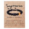 Amazon Transfronterizo Nuevo Pulsera del Zodiaco Pulsera de Constelación Regalo Aries Diseño Ajustable Pulsera