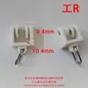 Polea para cortina accesorios para cortinas polea para riel riel recto viejo riel curvo rueda rodillo de cuentas venta directa de fábrica