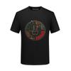 Camiseta Masculina de Manga Curta 2026 Novo Estilo com Strass, Roupa de Verão, Roupa de Algodão Mercerizado, Marca Tendência, Respirável de Meia Manga para Homens