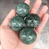 Venta al por mayor del fabricante Pelota de Fitness de Jade Natural Balonmano Jade Oculto Piedra Rey Medicinal Pelota de Fitness Balonmano Balonmano Pelota de Masaje
