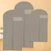Capa de Roupa Cinza Respirável Popular da Amazon Bolsa para Pendurar Roupas à Prova de Poeira e Umidade Bolsa para Pendurar Terno
