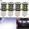 Luz de freno LED para motocicleta 1157 1156 2835 33SMD BAY15D bombilla de reversa de alto brillo 9-60V