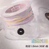Yunxin Hilo de Algodón Retorcido a Mano Estilo Xizang 1.5mm Hilo Teñido en Degradado Cielo Estrellado para Pulseras Tejidas a Mano DIY Cuerda para Manualidades Cuerda para Tejer Cuerda de Mano
