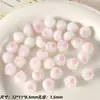 Nuevo Jade Blanco Imitación Resina Gato de la Suerte Cuentas Sueltas Cuentas de Pata de Gato Accesorios DIY Cadena para Teléfono Pulsera Materiales de Accesorios