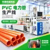 Extrusora de Tubos Eléctricos de CPVC Línea de Producción de Tubos Eléctricos de CPVC Equipo de Extrusión de Tubos Eléctricos Línea de Tubos para Cables