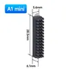 Acessórios para Impressora 3D Chengfan Tuozhu Bambu Lab A1/A1 mini Bico Limpador de Silicone para Bico Consumíveis Escova