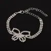 Pulseras Romanas de Lujo Europeas y Americanas Incrustadas con Diamantes para Niñas, Pulseras de Cristal Exquisitas de Gama Alta, Pulseras Sencillas y Creativas de Amor