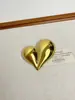 Diseño de Nicho Broche de Corazón Fotosensible Pin de Corsage Geométrico Simple Europeo y Americano Lujo Accesible Accesorios de Alta Gama para Mujeres