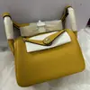 2025 Nueva Mini Bolsa Lindy Mini Bolsa Doctora Piel de Vaca Bolso de Mujer Bandolera Cruzada Bolsa Caja de Medicina Bolsa Pequeña
