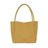 Moda 2026 Versátil Simples Uma Alça Para Ir ao Trabalho Pão Macio Tendência de Moda Balde Grande Capacidade Nova Bolsa Feminina de Mão