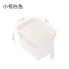 Caja de Almacenamiento de Plástico Transparente Sellada para Refrigerador con Asa, Contenedor de Almacenamiento de Granos para Cocina, Caja de Almacenamiento de Alimentos