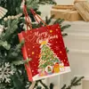 Saco de Presente de Natal Sacola de Presente de Natal Saco de Presente de Papelão Rígido Espesso Fofo Saco de Papel para Armazenamento