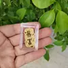 Adesivo de Celular Dourado com Folha de Ouro Puro 999, Adesivo para Ficar Rico, Riqueza Chegando Diariamente, Adesivo de Traseira de Celular do Deus da Riqueza, Presente de Aniversário