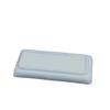 Plato de Tres Compartimentos Plato para Condimentos Plato para Sushi Porcelana de Hueso Rectangular 6 pulgadas Dos Compartimentos Tres Compartimentos Plato Japonés para Salsa de Soja y Vinagre