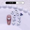 Joias de Diamante para Nail Art com Formato Especial e Fundo Plano Brancas Atacado Diamante Coração de Vidro Diamante Gota d'Água Strass Acessórios de Unha Vestíveis DIY