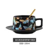Xícara de café de cerâmica, caneca, xícara para latte art, pequena xícara de café de luxo estilo europeu, 8ml