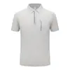 26 Polo de Seda Helada de Nuevo Estilo sin Costuras con Adhesivo Invisible, Top Transpirable y Ajustado de Manga Corta para Negocios Casual con Protección Solar para Hombre