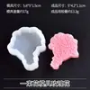 Colección de Moldes de Silicona Apretables Pata de Gato Waffle Cristal Epoxy Pegamento AB Materiales Hechos a Mano para Bricolaje Moldes para Juguetes de Comida
