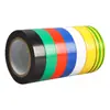 Cinta Aislante Eléctrica de PVC, Cinta Gruesa de Colores para Cables Eléctricos, Retardante de Llama, Impermeable, Alta Adherencia, Cinta Negra