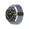 Venta al por mayor de fábrica Adecuado para Samsung Galaxy Watch8 Correa de bucle trenzado de nailon con hebilla magnética de cuatro puntas de metal