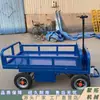 Caminhão Plataforma Elétrico Jutuo de Quatro Rodas Caminhão de Transporte para Pomar de Vegetais Estufa Caminhão de Transporte de Carga de Passeio Reverso em Burro de Armazém