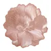Alfombrilla de Escritorio Aislante Térmico con Estampado Floral de Primavera, PVC Dorado Estampado, Impermeable, Alfombrilla Decorativa de Escritorio Estilo Ins de Gama Alta, Manteles Individuales, Manteles para Tazones