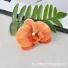 Flor de Orquídea Phalaenopsis con Simulación de Película Impresa en 3D Cabeza de Flor Flor Falsa Recuerdos para Bodas Fiesta Decoración de Caja de Dulces Diadema DIY Pinza para el Cabello