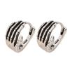 Pendientes de Mano Calavera Retro Estilo Oscuro Urbano Anillo de Oreja Palma Vieja Moda Genial Elegante Hebilla de Oreja Mano Fantasma para Hombres