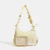 Mochila Modelo Nuevo 2026 para Estudiantes, Alto Valor Estético, Linda, Bolso Tote de Gran Capacidad, Color Crema, Bolsa Casual con Cordón de Estrella