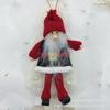 Decoración de Árbol de Navidad Transfronteriza Colgantes Adornos Muñeca de Ángel de Fieltro de Lana