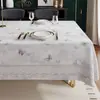 Mantel Nuevo Estilo 2026, Lujo Ligero, Impermeable, Resistente al Aceite, Resistente al Calor, PVC Lavable, Mantel Sencillo para Mesa de Comedor, Mantel para Mesa de Café, Personalizable