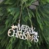 Limão verde coreano DIY decorações pendentes de madeira Gummy Carta Marca Árvore de Natal Placa Pingente Decorativo Cross-Border