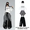 Ropa de jazz para niñas, atuendos de marca hip-hop de moda para actuaciones escénicas infantiles, disfraces de street dance para niños, atuendos únicos para niñas