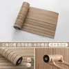Comercio Exterior Transfronterizo Venta al Por Mayor Adhesivos de Pared de Rejilla Autoadhesivos Impermeables a Prueba de Humedad 3D Estéreo Imitación Revestimiento de Madera Papel Tapiz Pared de Fondo Engrosado