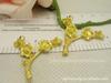 DIY Acessórios de Jóias Feitas à Mão Fundido Cobre Tridimensional Flor de Ameixa Ramo Pingente Pingente Antigo