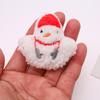 Acessórios de Pelúcia de Algodão com Cabeça de Animal de Desenho Animado Patozinho Fofo Gato Boneca Broche DIY Boneca Acessórios de Decoração