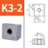 Bloque de Guía Lineal Máquina Herramienta Bloque de Fijación de Riel Lineal Placa de Presión Inclinada Tipo T1T2T3A123K123 Bloque Cuña de Riel Deslizante Otro