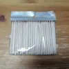 Arte de Uñas Uñas Portátiles Palillo de Madera Naranja 11.4cm Palo de Madera para Belleza Empujador de Cutículas 50 piezas 100 piezas En Bolsas 7.5cm