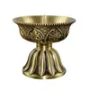 Cobre puro Auspicioso Ocho Tesoros cuenco decoración hogar Salón Budista cobre cera mesa lámpara de aceite decoración estatua de Buda adoración suministro de agua Taza producto nuevo