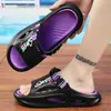 Sandalias de Chancla de Verano para Hombre, Nuevas, para Exteriores, Playa, Suela Gruesa, Cómodas, que Aumentan la Altura, para Interiores, Antideslizantes, Versátiles, Estilo Coreano, de Pareja, Modernas