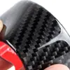 Adecuado para BMW serie 3 antiguo E90 calcomanías de palanca de cambios modificadas de fibra de carbono E92E93 calcomanías del panel de control central interior