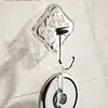 Gancho Patrón Glaciar Fuerte Sin Clavos Colgante de Pared Baño Dormitorio Adhesivo Fuerte Carga Resistente Gancho de Pared para Baño Sin Rastro