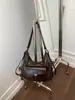 Mochila de Viagem Prata para Mulheres 2026 Novo Estilo Bolsa de Ombro de Alta Qualidade Primavera Grande Capacidade Bolsa Transversal Bucket para o Dia a Dia
