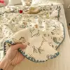 Manta de siesta de algodón 100% Clase A, manta de sofá, manta para aire acondicionado, manta de oficina, manta pequeña delgada de algodón puro