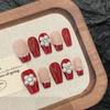 [2025 Rikman-Armadura de Año Nuevo] Manicura para llevar en la mano Año Nuevo Explosiones Stickers para Manicura Uñas Postizas
