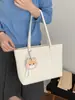 Bolsa de Mão Grande Capacidade Estilo Retrô de Nicho Bolsa Feminina 2026 Primavera Nova Estilo Coreano Casual Simples Bolsa de Ombro Tote