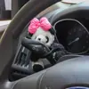 Decoração de Interior de Carro Enfeites Boneco Panda Novo Pisca-pisca Limpador Figurine para Mulheres