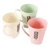 1019 Taza para Enjuague Bucal de Color Sólido Taza para Cepillo de Dientes de Pareja Taza para Cepillarse Regalo Promocional Taza de Té Regalo para Pareja