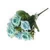 Suministro de Comercio Exterior Flores Artificiales Ramo de Rosas Ramo de San Valentín Decoración de Año Nuevo Adornos Flores Falsas Venta al por Mayor Alta Simulación